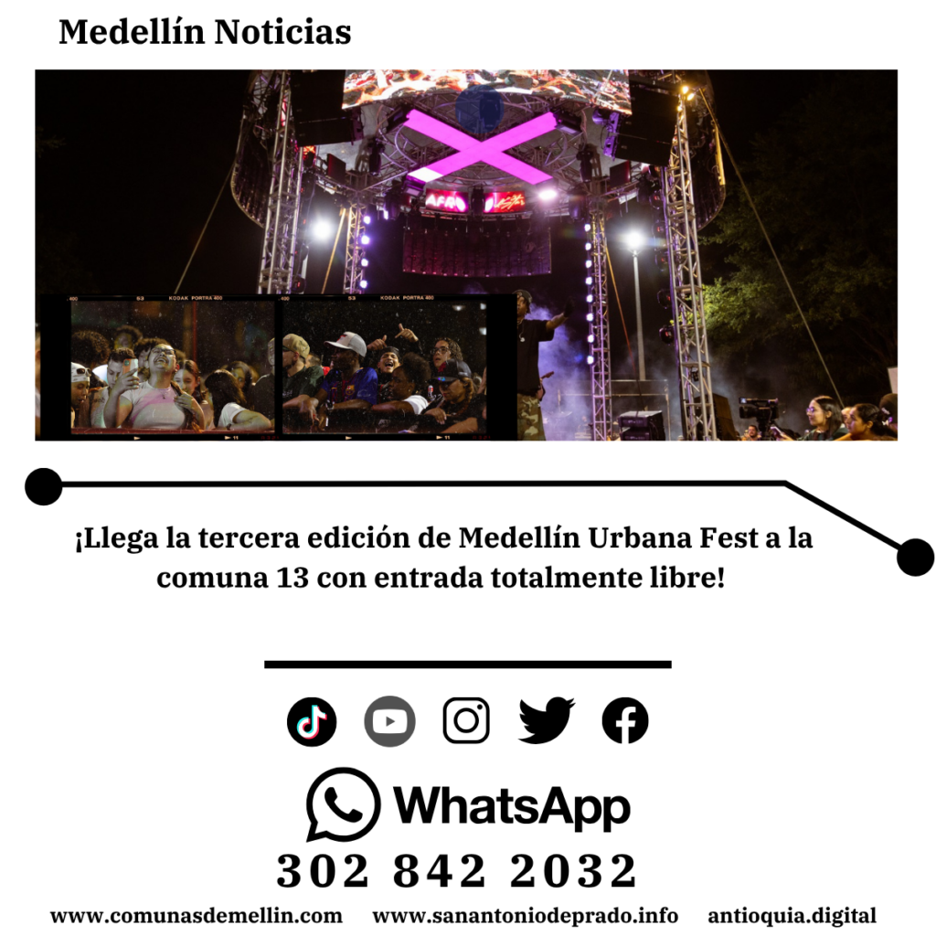 Medellín Urbana Fest regresa con toda a la comuna 13