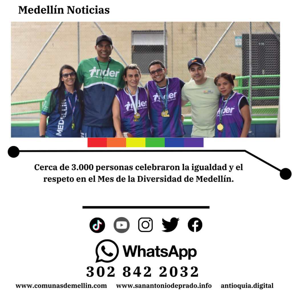 Medellín celebró con éxito el Mes de la Diversidad