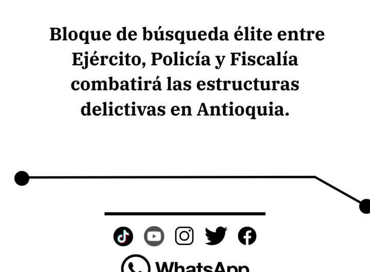 Operación Cazador: Antioquia va tras 19 cabecillas