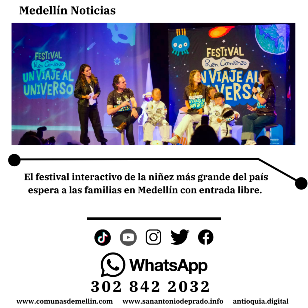 Festival Buen Comienzo abre universo de juego en Medellín