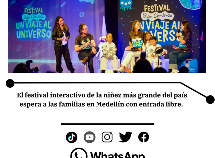 Festival Buen Comienzo abre universo de juego en Medellín
