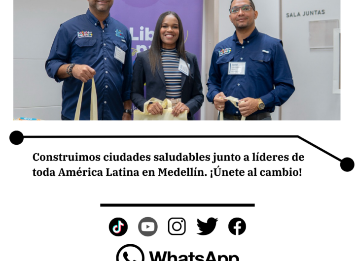 Medellín lidera cumbre de ciudades saludables