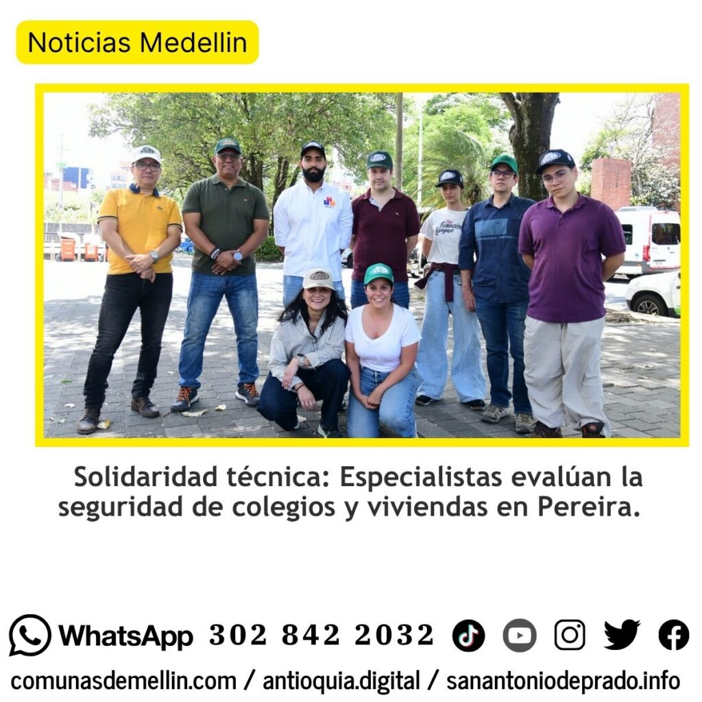Ingenieros antioqueños apoyan evaluación por sismo