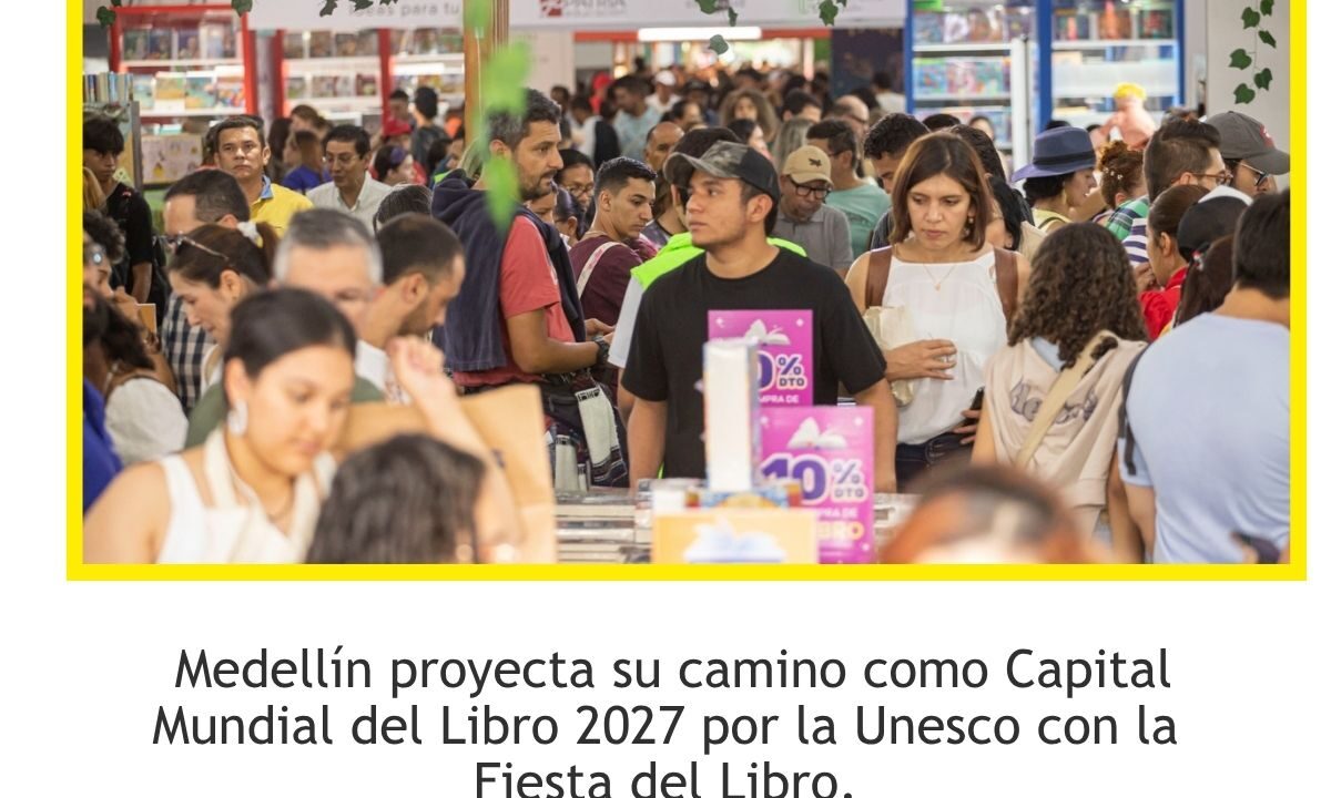 Fiesta del Libro llega a sus 20 años en Medellín