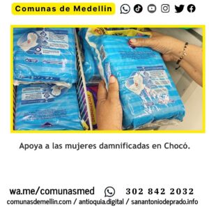 Medellín activa donaciones con enfoque de género