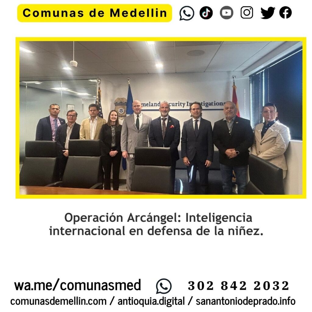 Alianza Medellín y EE. UU. contra la explotación infantil