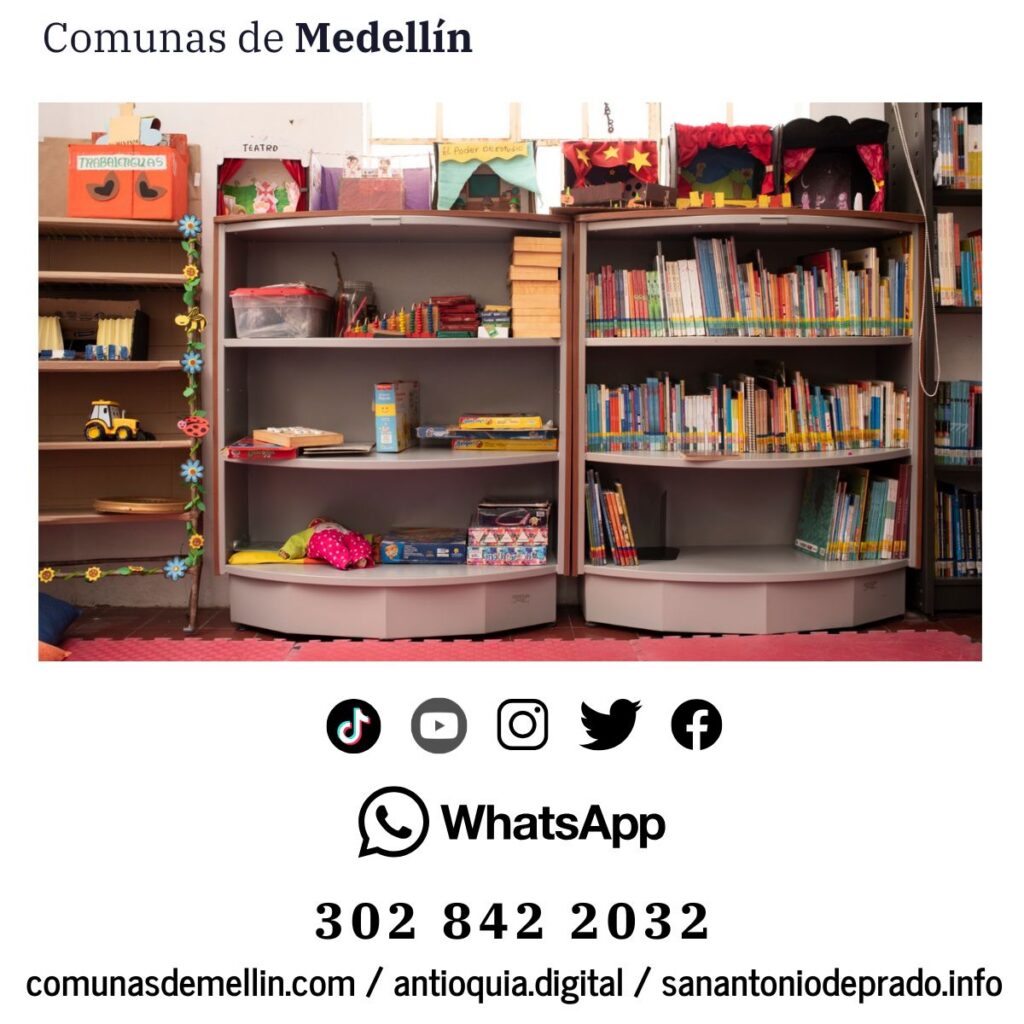 Dotación para bibliotecas de Medellín