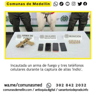 Cae alias Indio cabecilla del grupo La Libertad
