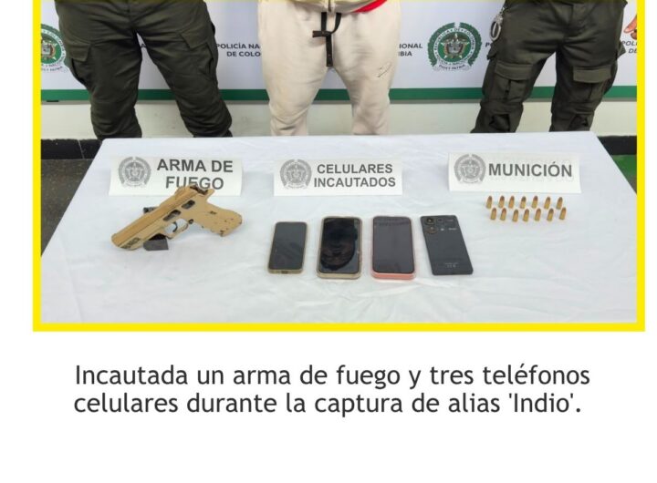 Cae alias Indio cabecilla del grupo La Libertad