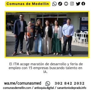Medellín forma a 30.000 ciudadanos en IA y la nube