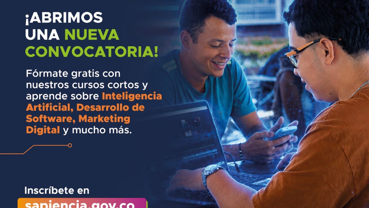 Medellín abre 1.989 cupos para cursos gratuitos en tecnología