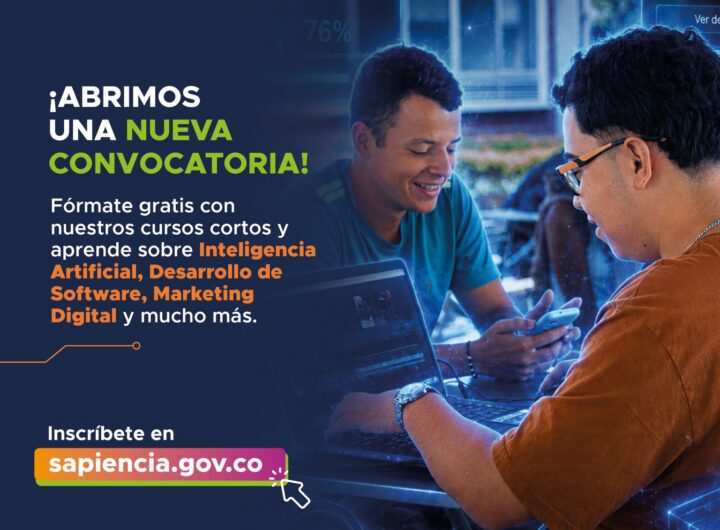 Medellín abre 1.989 cupos para cursos gratuitos en tecnología