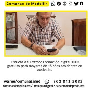 @Medellín suma cursos tecnológicos