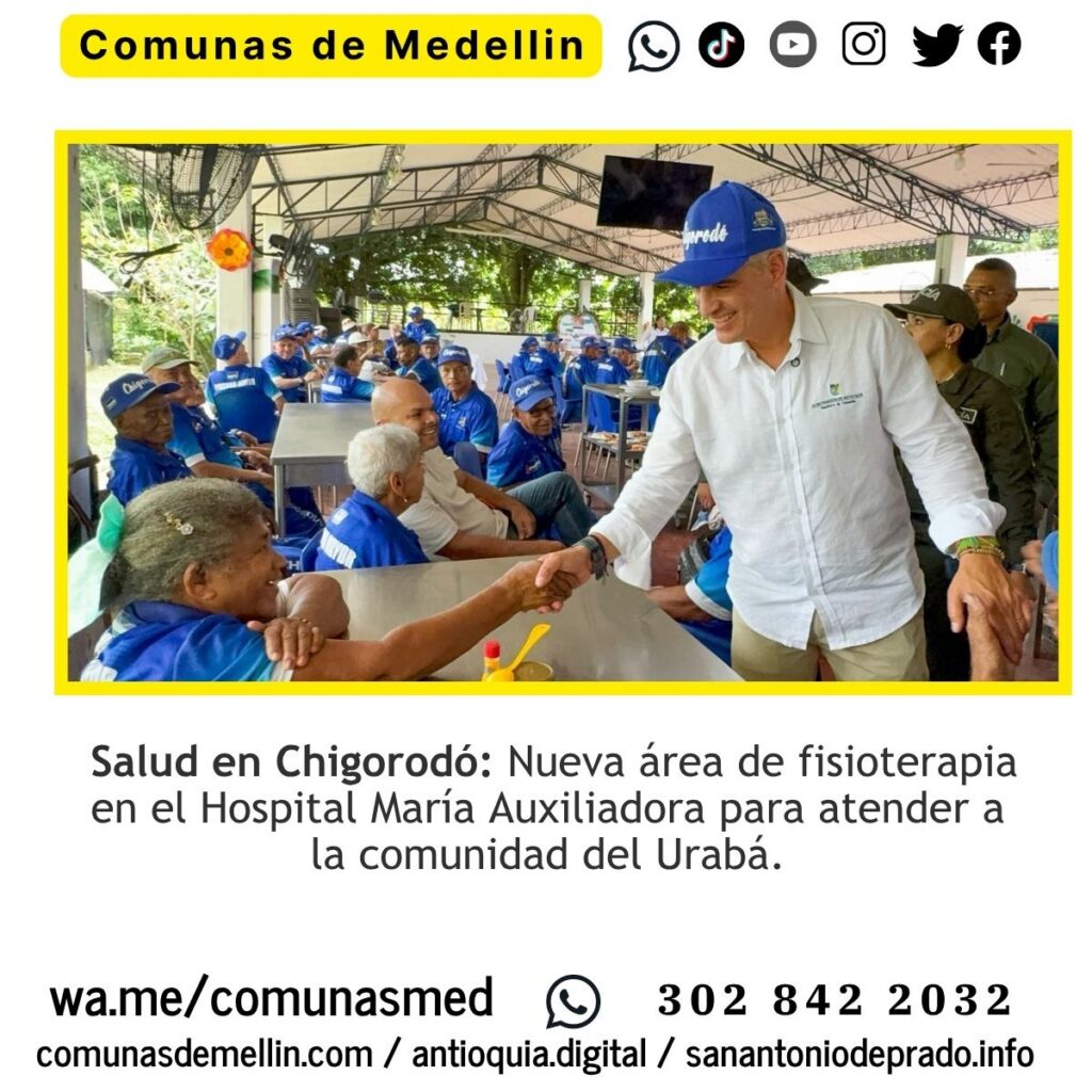 Chigorodó recibe obras en salud, deporte y bienestar