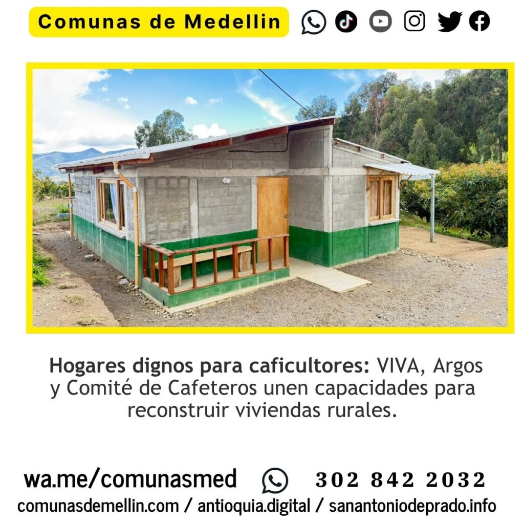 Reconstruirán casas cafeteras tras sismo
