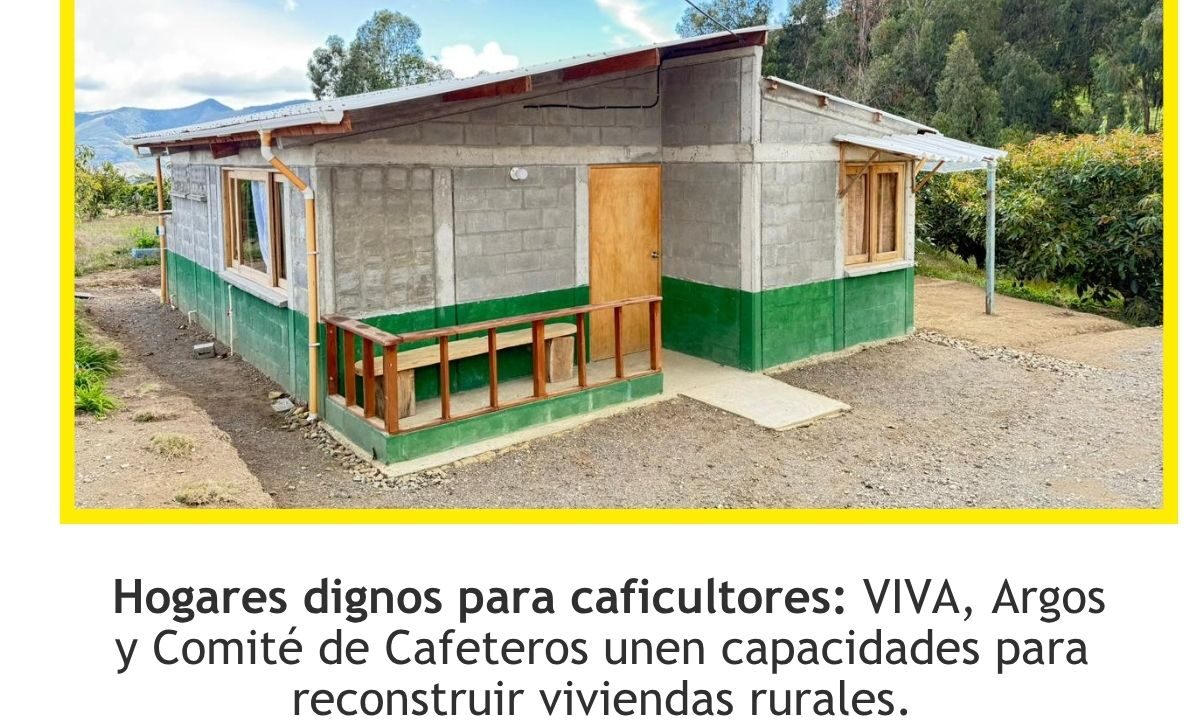 Reconstruirán casas cafeteras tras sismo