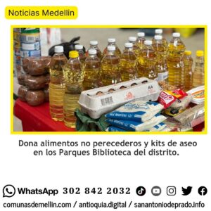 10 puntos de donaciones en Medellín tras el sismo