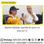 Medellín despliega capacidad de apoyo tras sismo de 7.4