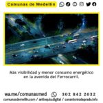 El puente Horacio Toro estrena luz LED tras 20 años