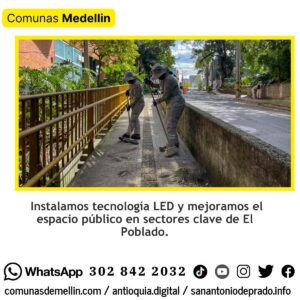 Recuperan seguridad en el puente Almagrán de El Poblado