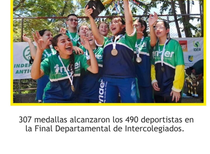 Medellín tricampeón de Juegos Intercolegiados 2026