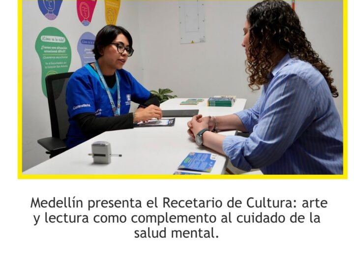 Medellín lanza Recetario de Cultura para la salud mental