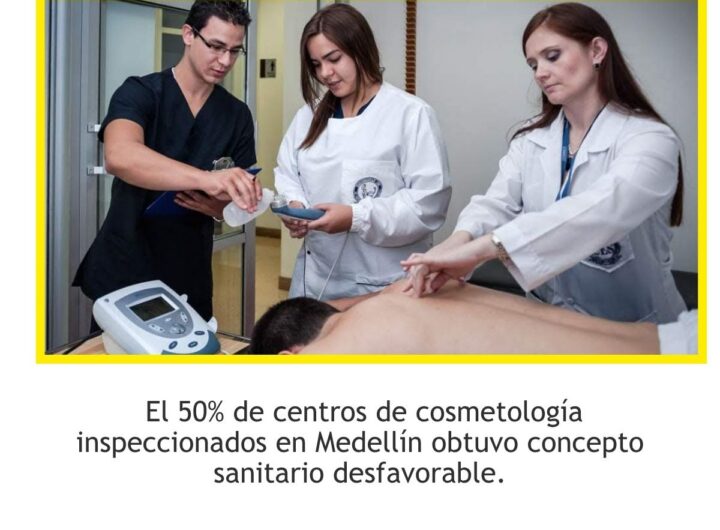 Medellín refuerza el control sanitario en centros de estética