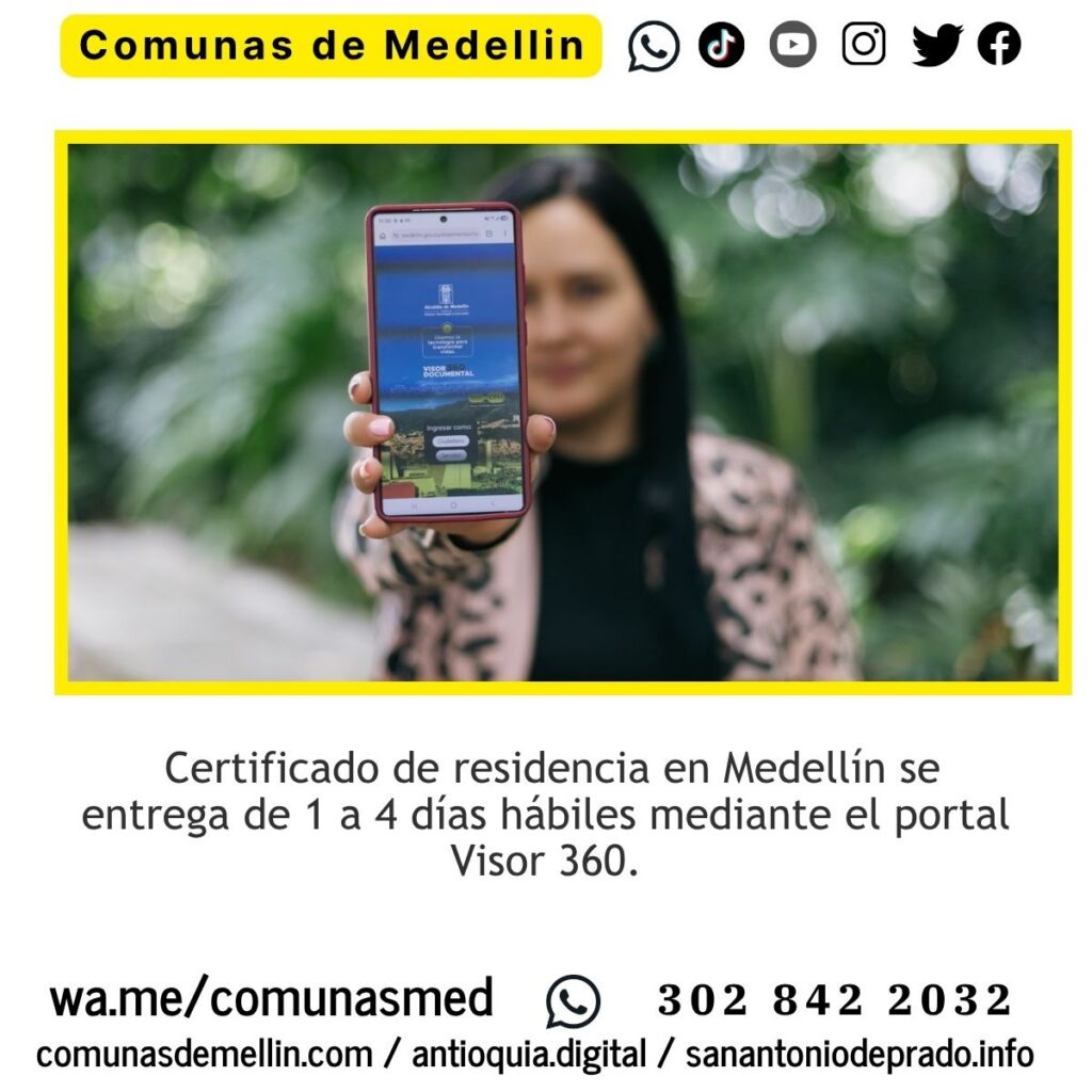 Medellín agiliza trámites distritales con Visor 360