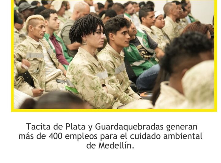 Medellín da empleo a pospenados en recuperacion ambiental