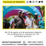 Semana de la Juventud de Medellín: 170 actividades