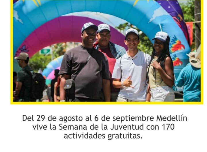 Semana de la Juventud de Medellín: 170 actividades