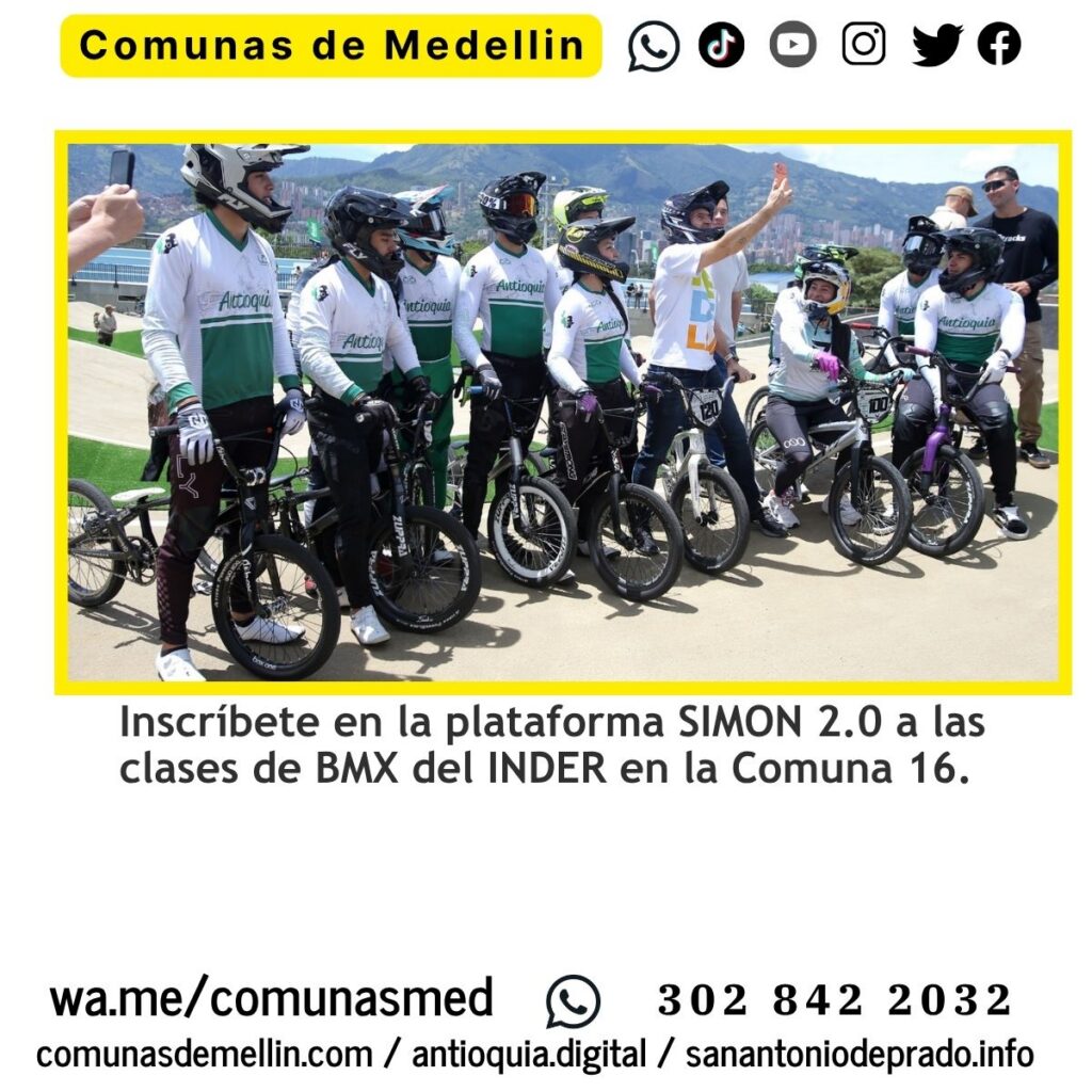 El BMX llega a las Escuelas Populares de Medellín