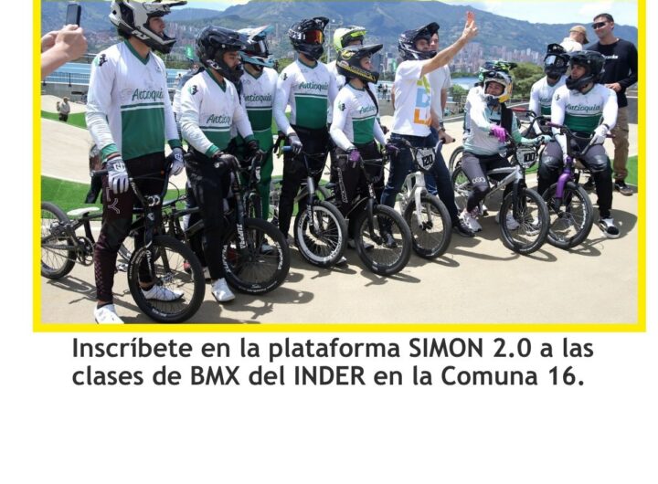 El BMX llega a las Escuelas Populares de Medellín