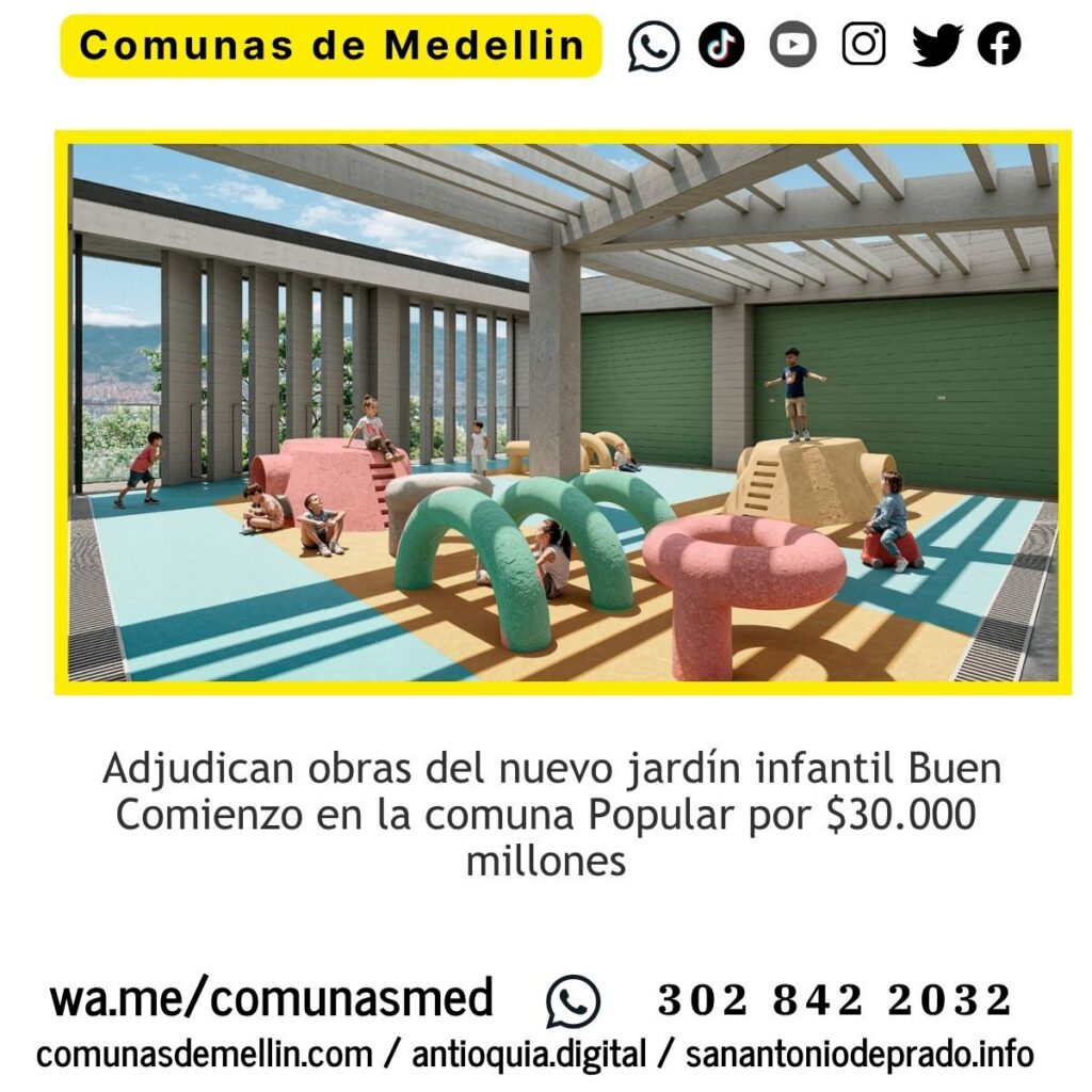Adjudican obras del nuevo jardín Buen Comienzo en Popular