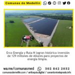 Erco Energía cierra inversión histórica de 129M USD