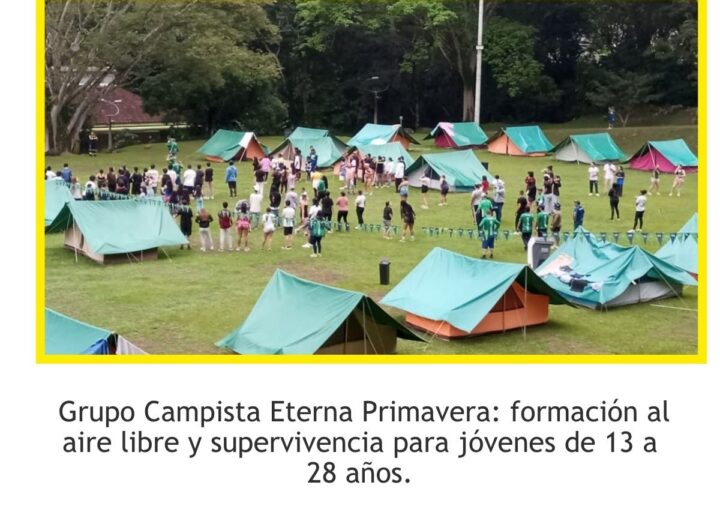 Nace Grupo Campista Eterna Primavera para jóvenes