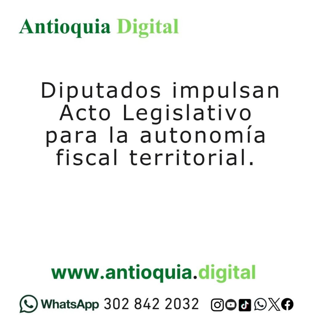 Autonomía fiscal: diputados impulsan acto legislativo