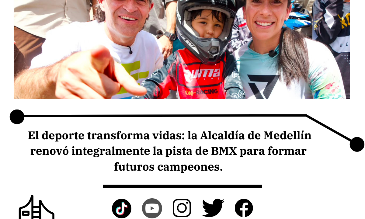 Renovada la pista BMX Mariana Pajón