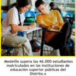 Medellín supera 46.000 matriculados en sus universidades
