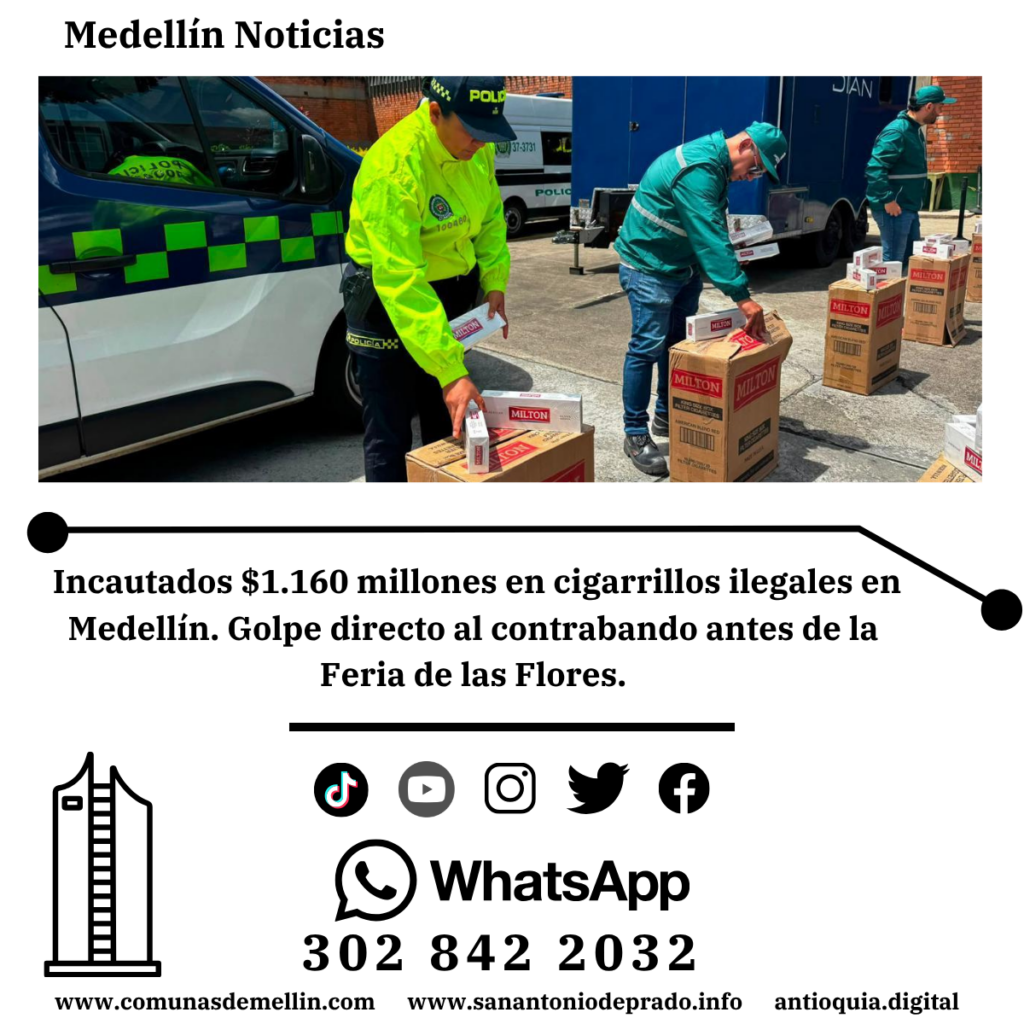 Incautan cigarrillos ilegales por $1.160 millones