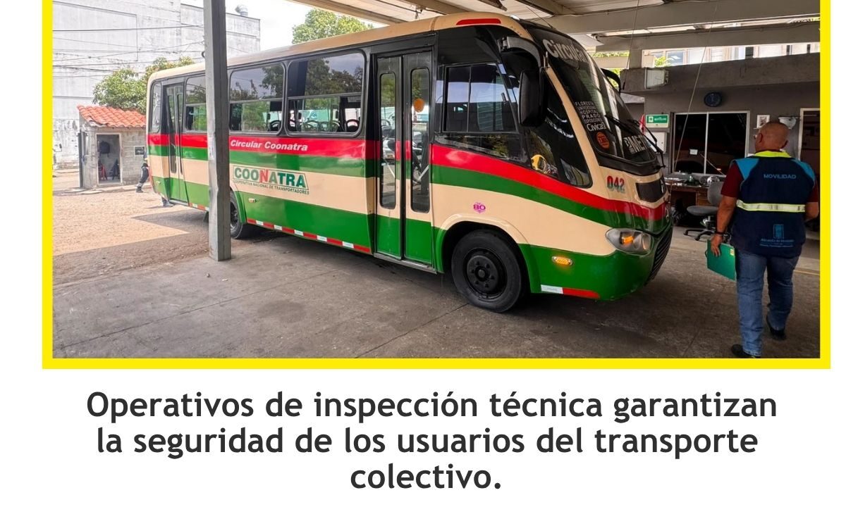Inmovilizan bus en Medellín por fallas y pasar semáforo en rojo