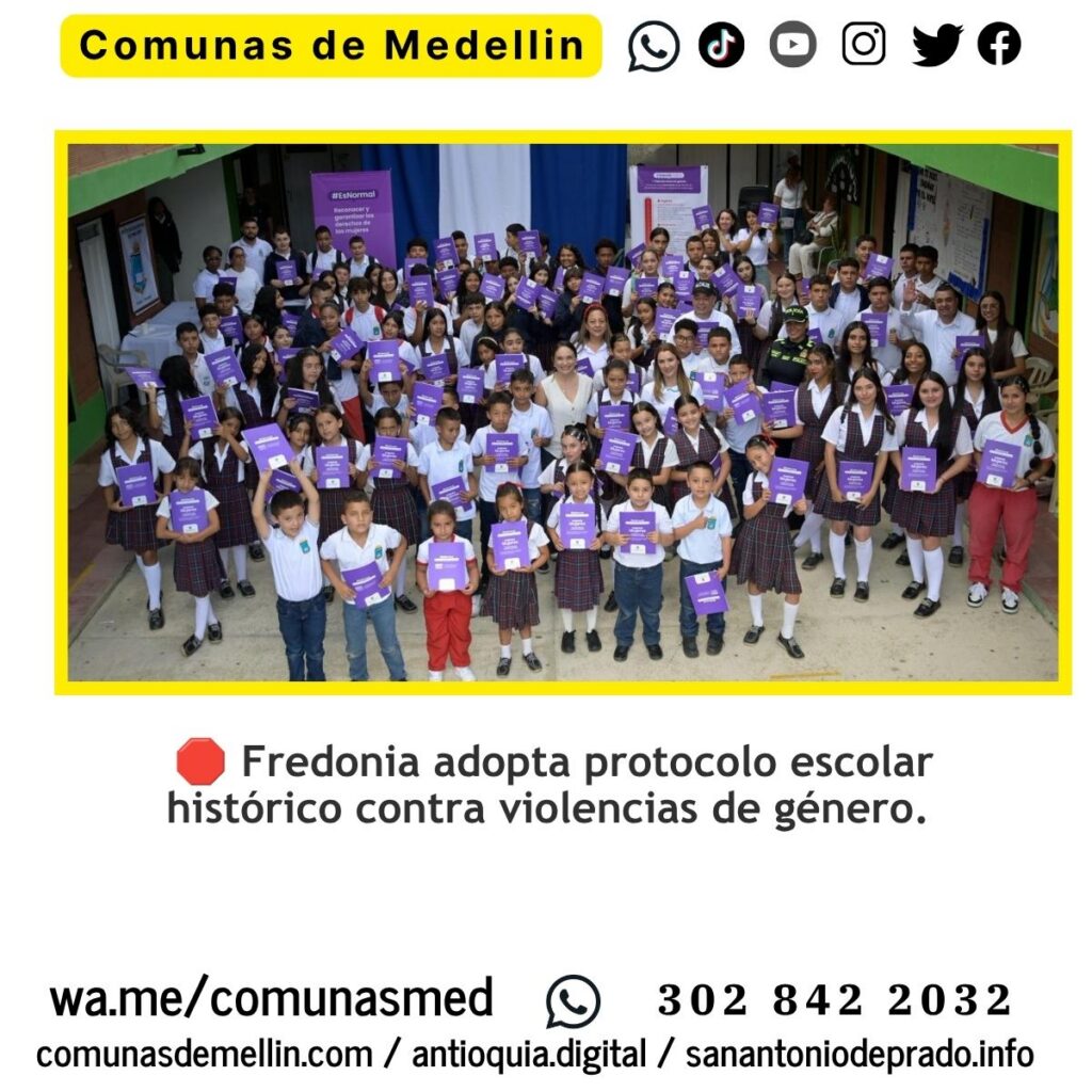Fredonia crea primer protocolo escolar contra violencias de género