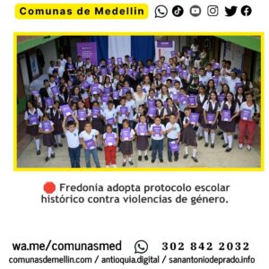 Fredonia crea primer protocolo escolar contra violencias de género