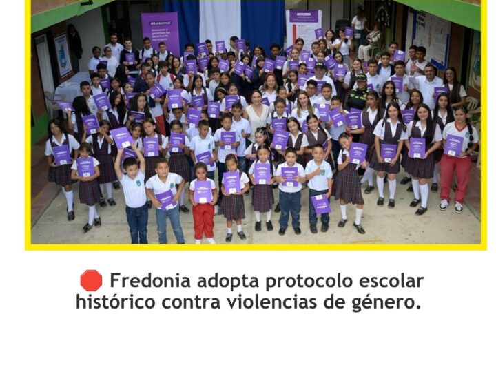Fredonia crea primer protocolo escolar contra violencias de género