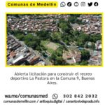 Abren licitación para recreo deportivo La Pastora