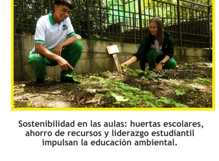 Medellín transforma 70 escuelas con Colegios Verdes