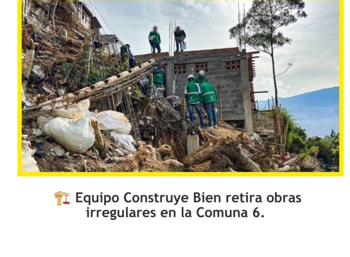 Suspenden obras sin licencia en Kennedy
