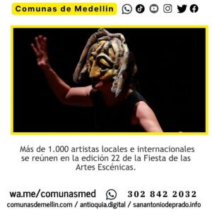 Llega la Fiesta de las Artes Escénicas a Medellín