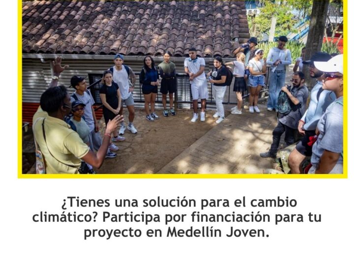 Convocatoria ambiental para jóvenes en Medellín