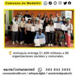 Antioquia premia el trabajo de organizaciones sociales